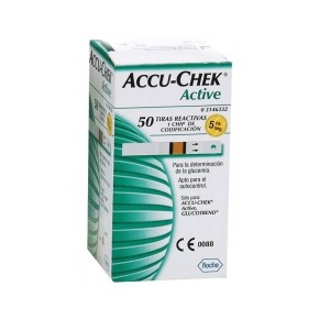 Tiras reactivas accu-check 50 piezas ROC-FL6656757047 MARCA -  Roche
