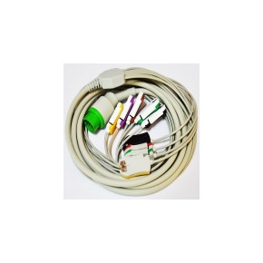 Cable de paciente de 10 puntas para desfibrilador DG 5000 SCH-W1402037 MARCA -  Schiller