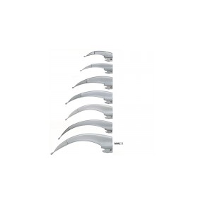 Hoja para laringoscopio de acero inoxidable Macintosh No. 5 HEN-F-000.22.105 MARCA -  Heine