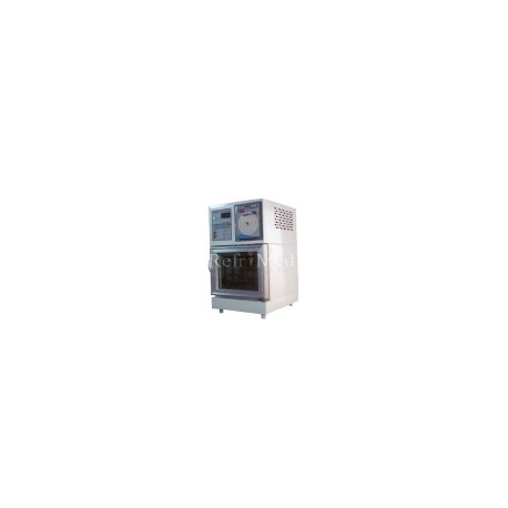 Refrigerador vertical de 3 pies para vacunas y biológicos de acero inox. con 1 puerta de cristal REF-RVACDV-3 MARCA -  RefriMed