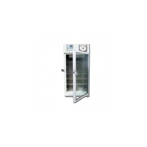 Refrigerador vertical de 14 pies para laboratorio acero inox. esmaltado con 1 puerta de cristal REF-RVCCDV-14 MARCA -  RefriMed