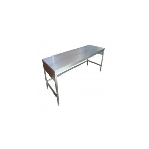 Mesa alta con cubierta de acero inoxidable de 60 x 70 x 90 cm HEL-HM275 MARCA -  Herlis