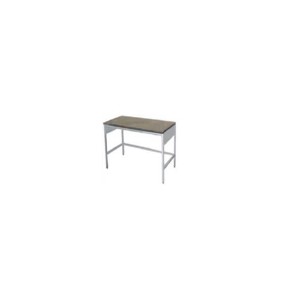 Mesa baja de 120 cm con cubierta de madera HEL-HM291 MARCA -  Herlis