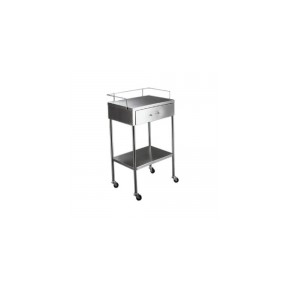 Mesa pasteur con cajón de acero inoxidable HEL-HM2011 MARCA -  Herlis