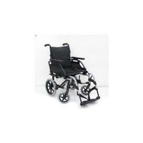 Silla de ruedas tipo traslado de aluminio 48 cm gris pierneras y brazos desmontables BEZ-SU074104-005 MARCA -  Sunrise Medical