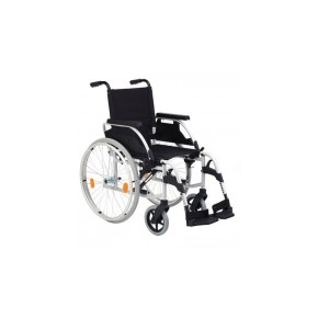 Silla de ruedas de acero de 44 cm gris martillado, modelo unix BEZ-SU067000-006D MARCA -  Sunrise Medical