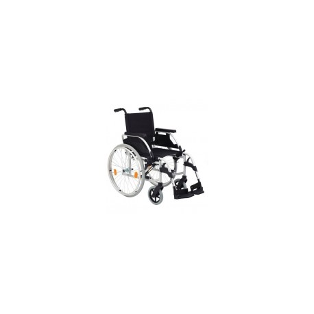 Silla de ruedas de acero de 44 cm gris martillado, modelo unix BEZ-SU067000-006D MARCA -  Sunrise Medical