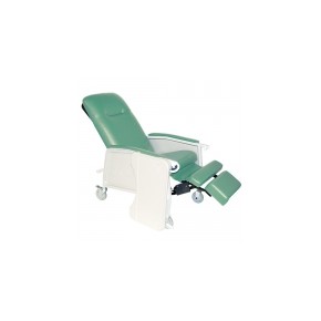 Sillón para hemodiálisis color jade reclinable 3 posiciones con 1 charola DRI-D574-J MARCA -  Drive Medical