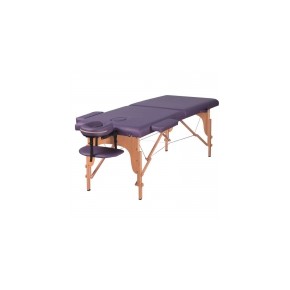 Mesa para masaje portátil de madera de 2 secciones MES-BM2523 MARCA -  MedStar