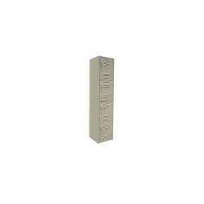 Locker de 4 puertas, 38 x 30 x 180 cm HEL-HM454 MARCA -  Herlis