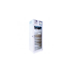 Refrigerador vertical de 14 pies para farmacia, acero inoxidable con 1 puerta de cristal REF-RFACDV-14 MARCA -  RefriMed