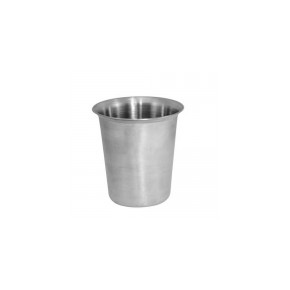 Vaso para medicamentos de 140 ml de acero inoxidable HEL-HM263 MARCA -  Herlis