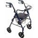 Andadera tipo Rollator color azul MFX-10257-BL MARCA -  MedFex
