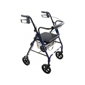 Andadera tipo Rollator color azul MFX-10257-BL MARCA -  MedFex