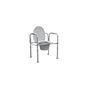 Silla comodo cromado con ruedas. Modelo KY696-46 DRI-460-001-25-1 MARCA -  Drive Medical