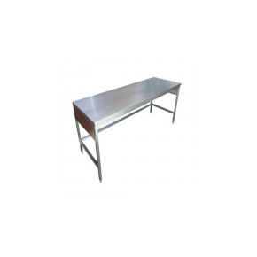 Mesa alta de 90 x 150 x 70 cm cubierta acero inoxidable HEL-HM278 MARCA -  Herlis