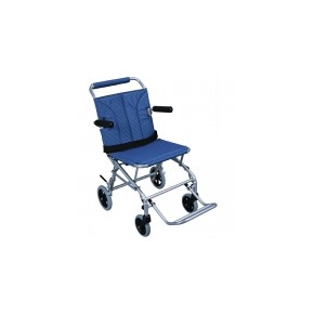 Silla de transporte de aluminio con asiento de 18" DRI-SL18 MARCA -  Drive Medical