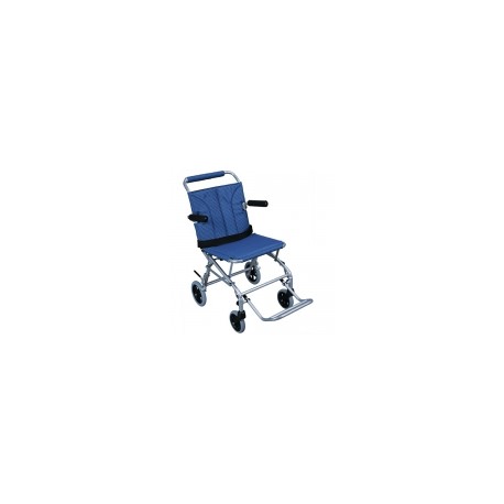 Silla de transporte de aluminio con asiento de 18" DRI-SL18 MARCA -  Drive Medical