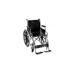 Silla de ruedas estándar cromada HER-S300 MARCA -  Hergom