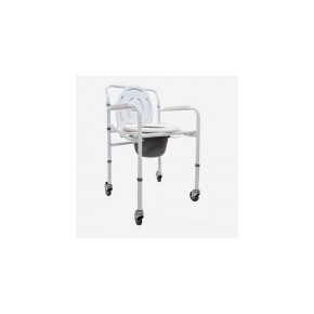 Silla cómodo plegable con ruedas, esmaltada SPE-SPC6001E MARCA -  Speedy