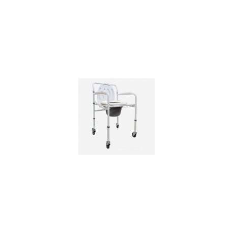 Silla cómodo plegable con ruedas, esmaltada SPE-SPC6001E MARCA -  Speedy