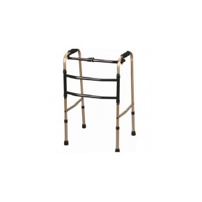 Andadera caminadora recíproca de aluminio inodizado (color bronce) MOB-ECF04B MARCA -  Mobicare