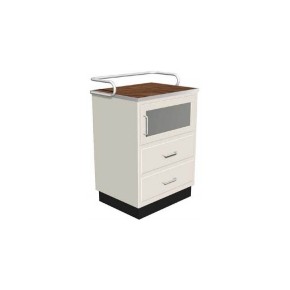 Gabinete sencillo esmaltado ESG-GAB400 MARCA -