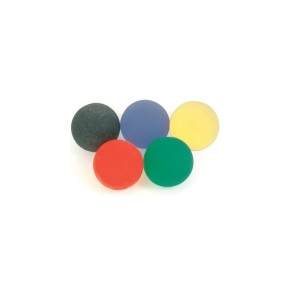 Pelota para ejercicio de mano mediano verde, paquete con 10 piezas DYN-DHE25 MARCA -  Dynatronics