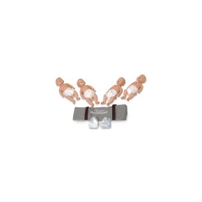 Maniquí para RCP infantil sani baby 4 pack SIM-PP02124 MARCA -  Simulaids